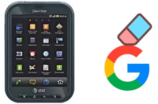 Cómo borrar la cuenta de Google en Pantech Pocket P9060