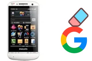 Cómo borrar la cuenta de Google en Philips T910