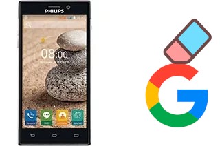 Cómo borrar la cuenta de Google en Philips V787