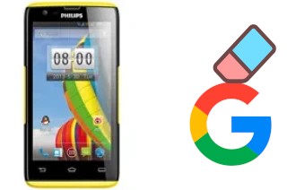 Cómo borrar la cuenta de Google en Philips W6500