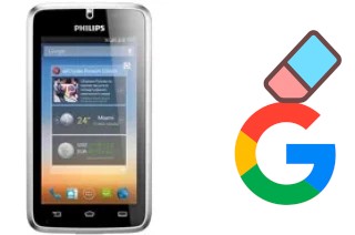 Cómo borrar la cuenta de Google en Philips W8500