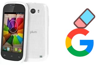 Cómo borrar la cuenta de Google en Plum Trigger Plus III