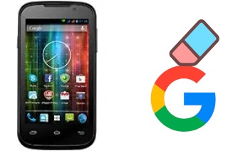 Cómo borrar la cuenta de Google en Prestigio MultiPhone 3400 Duo