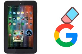 Cómo borrar la cuenta de Google en Prestigio MultiPad 7.0 Prime Duo