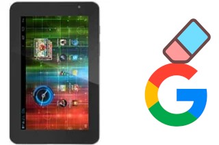 Cómo borrar la cuenta de Google en Prestigio MultiPad 7.0 Pro Duo