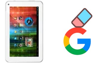 Cómo borrar la cuenta de Google en Prestigio MultiPad 7.0 Ultra + New