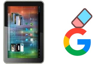 Cómo borrar la cuenta de Google en Prestigio MultiPad 8.0 HD