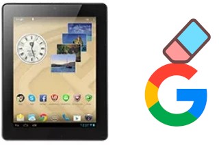 Cómo borrar la cuenta de Google en Prestigio MultiPad 4 Ultra Quad 8.0 3G