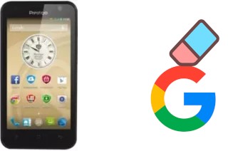 Cómo borrar la cuenta de Google en Prestigio MultiPhone 3450 DUO