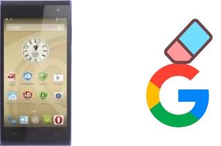 Cómo borrar la cuenta de Google en Prestigio MultiPhone 5455 DUO