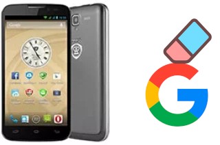 Cómo borrar la cuenta de Google en Prestigio MultiPhone 5503 Duo