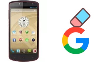 Cómo borrar la cuenta de Google en Prestigio MultiPhone 7500