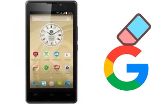 Cómo borrar la cuenta de Google en Prestigio Wize A3