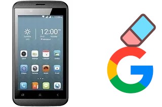 Cómo borrar la cuenta de Google en QMobile T50 Bolt