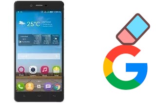 Cómo borrar la cuenta de Google en QMobile Noir M300