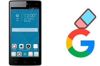 Cómo borrar la cuenta de Google en QMobile Noir X550