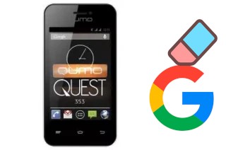 Cómo borrar la cuenta de Google en Qumo QUEST 353