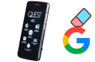 Cómo borrar la cuenta de Google en Qumo QUEST 402