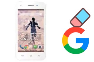 Cómo borrar la cuenta de Google en Qumo Quest 406