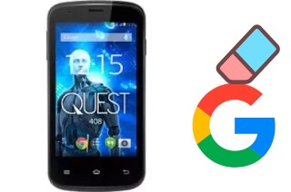 Cómo borrar la cuenta de Google en Qumo Quest 408