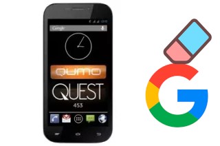 Cómo borrar la cuenta de Google en Qumo QUEST 453