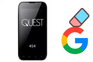 Cómo borrar la cuenta de Google en Qumo QUEST 454