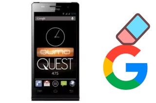 Cómo borrar la cuenta de Google en Qumo QUEST 475