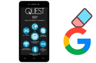 Cómo borrar la cuenta de Google en Qumo Quest 507