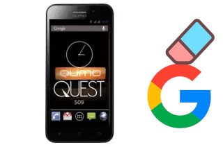 Cómo borrar la cuenta de Google en Qumo QUEST 509