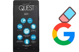 Cómo borrar la cuenta de Google en Qumo Quest 601