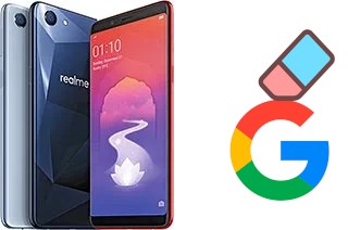 Cómo borrar la cuenta de Google en Realme 1