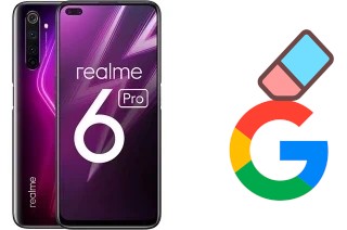 Cómo borrar la cuenta de Google en Realme 6 Pro