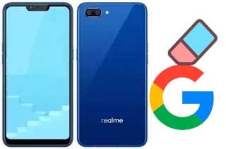 Cómo borrar la cuenta de Google en Realme C1 (2019)