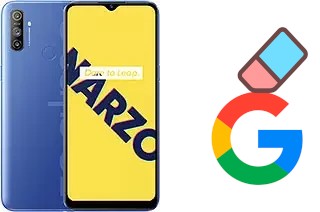 Cómo borrar la cuenta de Google en Realme Narzo 10A