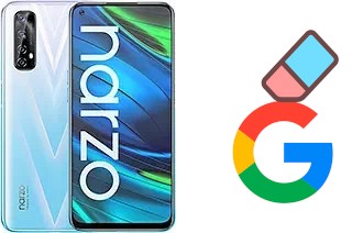 Cómo borrar la cuenta de Google en Realme Narzo 20 Pro