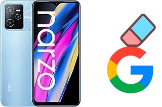 Cómo borrar la cuenta de Google en Realme Narzo 50A Prime