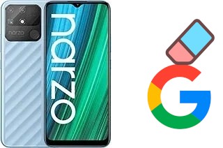 Cómo borrar la cuenta de Google en Realme Narzo 50A