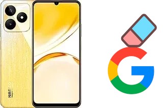 Cómo borrar la cuenta de Google en Realme Narzo N53