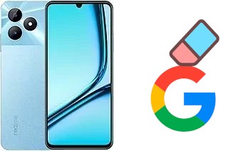 Cómo borrar la cuenta de Google en Realme Note 50