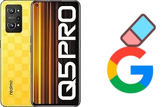 Cómo borrar la cuenta de Google en Realme Q5 Pro