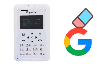 Cómo borrar la cuenta de Google en RoyalStar W102