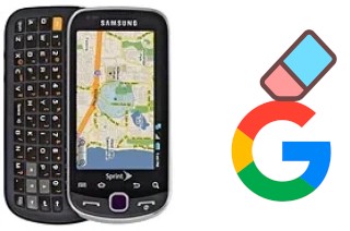 Cómo borrar la cuenta de Google en Samsung Intercept