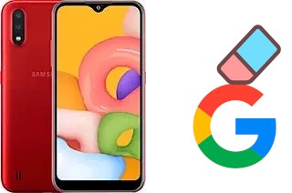 Cómo borrar la cuenta de Google en Samsung Galaxy A01