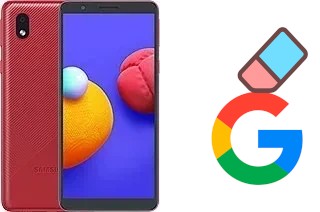 Cómo borrar la cuenta de Google en Samsung Galaxy M01 Core