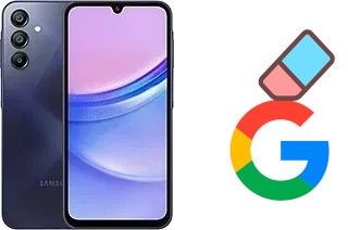 Cómo borrar la cuenta de Google en Samsung Galaxy A15