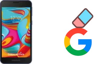 Cómo borrar la cuenta de Google en Samsung Galaxy A2 Core