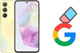 Cómo borrar la cuenta de Google en Samsung Galaxy A35