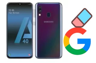 Cómo borrar la cuenta de Google en Samsung Galaxy A40s