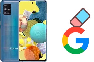 Cómo borrar la cuenta de Google en Samsung Galaxy A51 5G UW