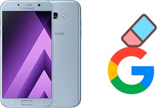 Cómo borrar la cuenta de Google en Samsung Galaxy A7 (2017)